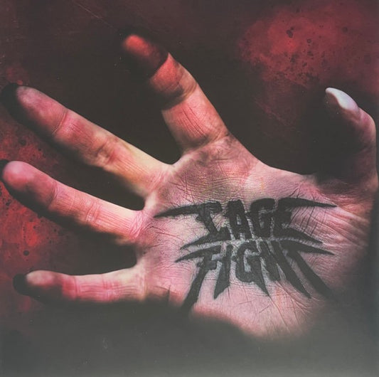 Image of Front Cover of 1034105E: LP - CAGE FIGHT, Cage Fight (Candlelight Records; CANDLE542971, UK 2022, Gatefold, Transparent Red w/Black Splatter Vinyl)   NEW/NEW