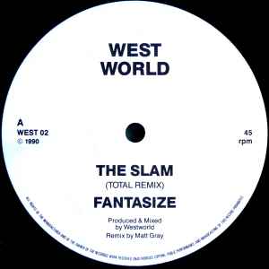 Image of Front Cover of 1244224S: 12" - WEST WORLD, The Slam (; WEST 02, UK 1990) Groovewear and light marks.   /VG