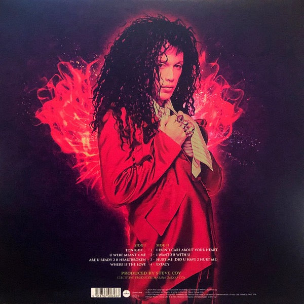 Image of Back Cover of 1214187C: LP - DEAD OR ALIVE, Fan The Flame (Part 2) - The Resurrection (Demon Records; DEMREC959, Europe 2021, Inner, Clear Vinyl)   VG+/EX