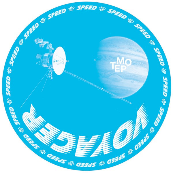 Image of Front Cover of 1214298C: 12" - VOYAGER, Shields Down / Enso (Tempo Records ; TempoSpeed04, Netherlands 2021, Plastic Outer, Picture Disc) A-side has large and deep mark across it that clicks a bit when played through. Numbered 103/500  /G+