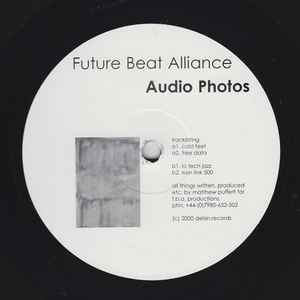 Image of Front Cover of 1224320E: 12" - FUTURE BEAT ALLIANCE, Audio Photos (Delsin; 12 dsr/fba1, Netherlands 2000, Plain sleeve) Light marks only.  /VG