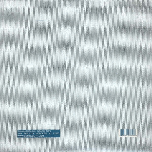 Image of Back Cover of 1254088S: LP - SONIC YOUTH, Slaapkamers Met Slagroom (Sonic Youth Records; SYR 2, US 2015 Reissue)   NEW/NEW