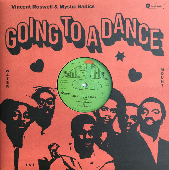 Image of Front Cover of 1244345S: 12" - VINCENT ROSWELL & MYSTIC RADICS, Going To A Dance / Apple Of My Eye (Water Mount; HS-16, Europe 2019, Picture Sleeve, Stereo)   VG+/VG+