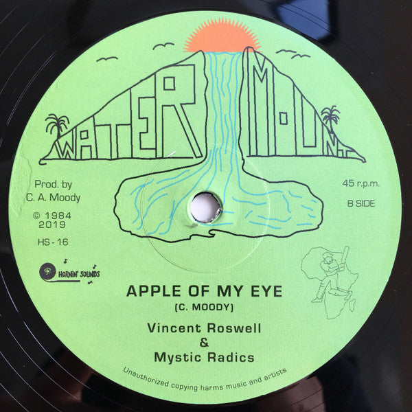 Image of Label Cover of 1244345S: 12" - VINCENT ROSWELL & MYSTIC RADICS, Going To A Dance / Apple Of My Eye (Water Mount; HS-16, Europe 2019, Picture Sleeve, Stereo)   VG+/VG+