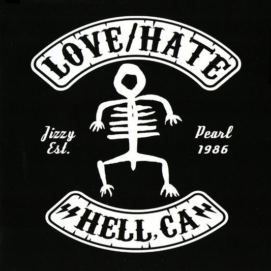 Image of Front Cover of 1234086E: CD - JIZZY PEARL'S LOVE/HATE, Hell, CA (Golden Robot Records; GOLDRR 184, Europe 2022, Jewel Case, Booklet)   VG+/VG+