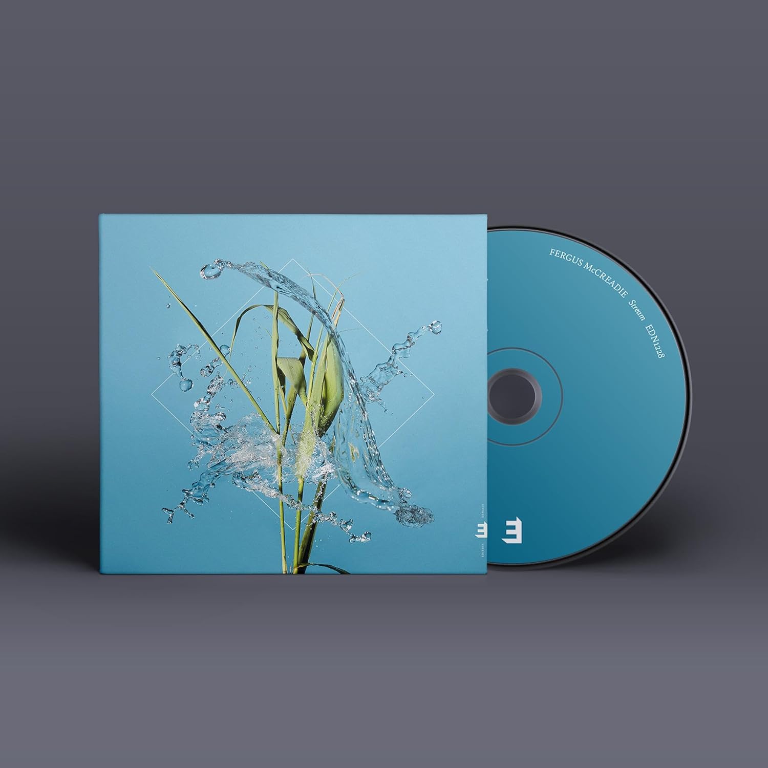 Image of Front Cover of 1234090E: CD - FERGUS MCCREADIE, Stream (; EDN1228, Europe 2022, Gatefold)   EX/EX