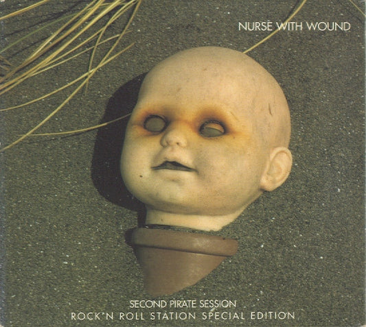 Image of Front Cover of 2314728C: 2xCD - NURSE WITH WOUND, Second Pirate Session - Rock'N Roll Station Special Edition (United Dairies; UD043CD, UK 1998, Gatefold)   VG/VG+