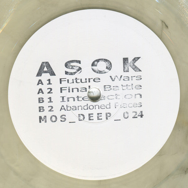 Image of Front Cover of 1244406S: LP - ASOK, Future Wars (M>O>S Recordings; MOS_DEEP_024, Netherlands 2015)   /VG+