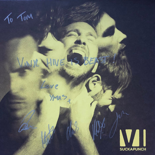 Image of Front Cover of 1324002E: LP - YOU ME AT SIX, Suckapunch (Underdog Records; YMASS002LP, UK & Europe 2021, Inner) Signed sleeve  VG+/EX