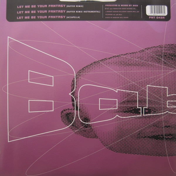 Image of Back Cover of 12" - G+/G+ - BABY D, ...Your Fantasy (Production House ; PNT 043R, UK 1992, Titled Company Sleeve), Lots of scuffs and hairlines across both discs. Sleeve is creased and ringworn.,  - 2516041C