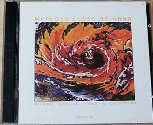 Image of Front Cover of 1334004E: 2xCD - MICHAEL GARRICK PIANO AND ORCHESTRA, Meteors Close At Hand (Jazz Academy Records; JAZA 2, UK 1994)   VG+/VG+