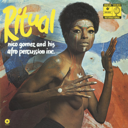 Image of Front Cover of 3854029S: LP - NICO GOMEZ AND HIS AFRO PERCUSSION INC., Ritual (Mr Bongo; MRBLP104, UK 2022)   NEW/NEW