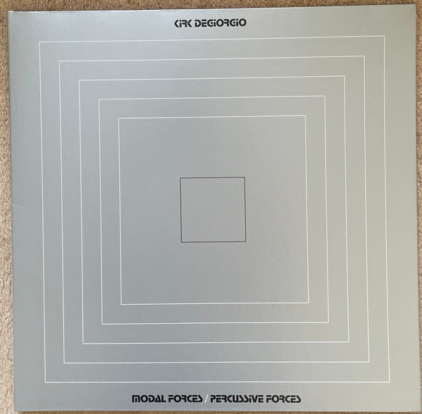 Image of Front Cover of 1334082E: LP - KIRK DEGIORGIO, Modal Forces / Percussive Forces (BBE; BBE722ALP, Germany 2023, Gatefold)   NEW/NEW