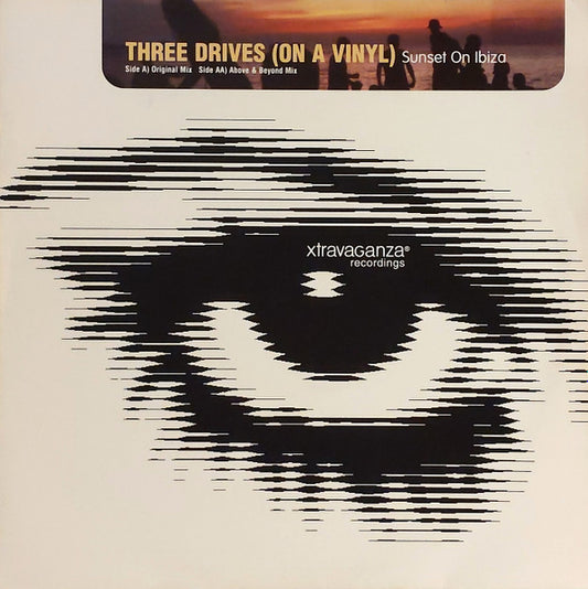 Image of Front Cover of 12" - /G+ - THREE DRIVES (ON A VINYL), Sunset On Ibiza (Xtravaganza Recordings; XTRAV2712, UK 2001), Light marks & scuffs only.,  - 2026296E