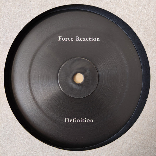 Image of Front Cover of 1324141E: 12" - FORCE REACTION, Definition (K S R; KSR006, Germany 2021)   /VG+