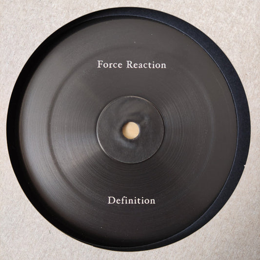 Image of Front Cover of 1324141E: 12" - FORCE REACTION, Definition (K S R; KSR006, Germany 2021)   /VG+