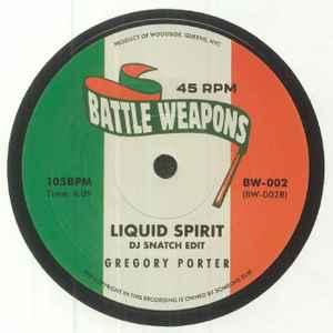 Image of Label Cover of 1354019S: 7" - LL SMOOTH K / GREGORY PORTER, Battle Weapons Volume 2 (Battle Weapons; BW-002, US 2023, Plain sleeve)   /EX