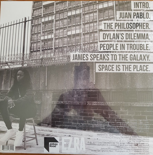 Image of Back Cover of 5154118S: 12" EP - EZRA COLLECTIVE, Juan Pablo The Philosopher (Enter The Jungle Records; ETJ001, UK 2018 Reissue, 45 RPM)   NEW/NEW