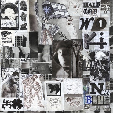Image of Front Cover of 2xLP - EX/VG+ - WIKI, Half God (Wikset Ltd; WIK002LP, UK 2022, Gatefold, Poster, Download Code), , Wiki has become a fixture of New York City hip hop since, at 17 years old, he founded the boundary defying group Ratking, whose aggressive style represented a new generation of city kids and artists, hungry for innovation and raw energy. - 0616457C