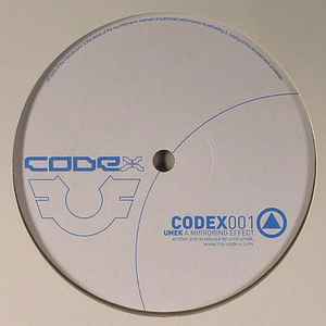 Image of Front Cover of 1324252E: 12" - UMEK, A Mirroring Effect / Overtake And Command (Code X; Codex001, UK 2006, Plain sleeve)   /VG+