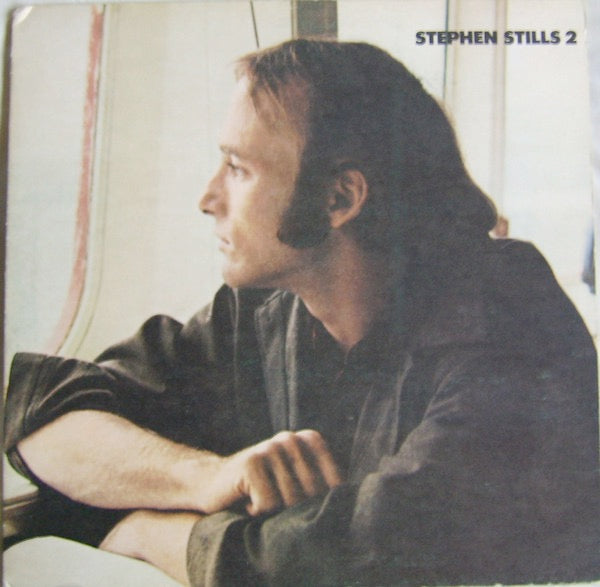 Image of Front Cover of 4945084S: LP - STEPHEN STILLS, 2 (Atlantic Orange & Green - No W Logo On Label Rim; K40249, UK 1972 Reissue, Textured Gatefold, Inner) Corner cut (notched). Back cover split along bottom. Strong VG+ disc.  G+/VG+