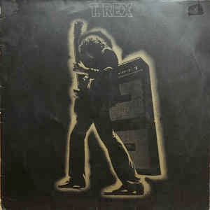Image of Front Cover of LP - G+/VG - T. REX, Electric Warrior (Fly; HIFLY6, UK 1971, E.J. Day Sleeve, Inner, No Poster), Permanent sticker with previous customer's name stuck on label. Light hairlines on the record. Sleeve has edgewear and ringwear.,  - 0926251E