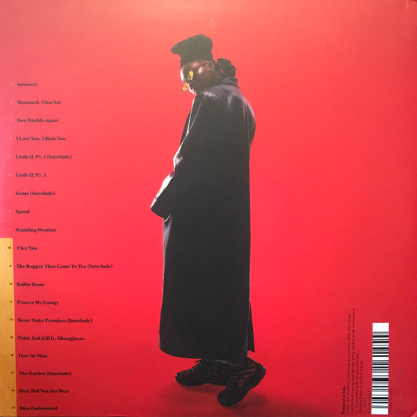Image of Back Cover of 2xLP - NEW/NEW - LITTLE SIMZ, Sometimes I Might Be Introvert (Age 101 Music; AGE101002LP, UK 2021 Reissue, Gatefold, Milky Clear Vinyl), , Little Simz's new album, Sometimes I Might Be Introvert, is a modern classic that seamlessly blends various styles and genres. It defies the gap between hip hop and modern treatise, capturing the fury, potency, confusion, and anxiety of being Black, British, and female. This ambitious and soaring work represents the heights of modern UK rap. - 6016