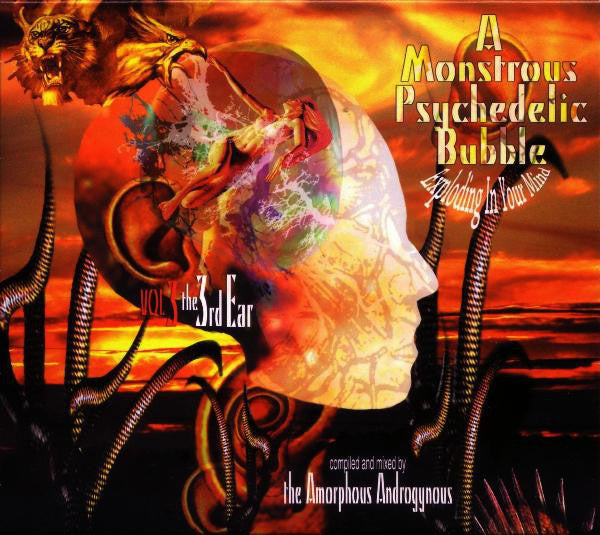 Image of Front Cover of 2xCD - VG+/VG+ - THE AMORPHOUS ANDROGYNOUS, A Monstrous Psychedelic Bubble Exploding In Your Mind Vol 3 - The 3rd Ear (History Records; HISTORY1006, Europe 2010, Slipcase, Booklet), Slight wear on outer slipcase. ,  - 2036189E