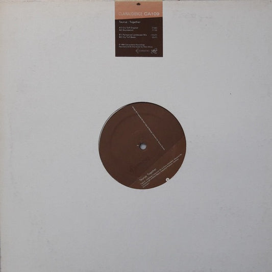 Image of Front Cover of 1314606C: 12" - TAURUS, Together (Clairaudience; CA109, US 1999)   /VG