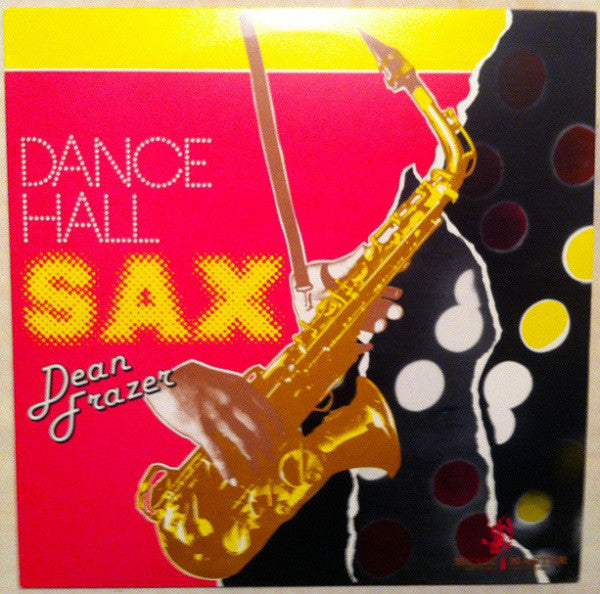 Image of Front Cover of 1314595C: LP - DEAN FRAZER, Dance Hall Sax (Witty; MMLP 010, US 1988) Lots of light marks, plays wel above grade. Light wear on sleeve.  VG/G+