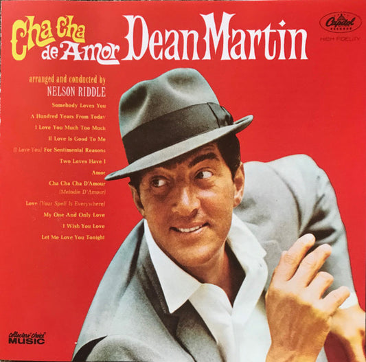 Image of Front Cover of 1354250S: CD - DEAN MARTIN, Cha Cha De Amor (EMI; 09463-43384-2-4, US 2005)   VG+/VG+