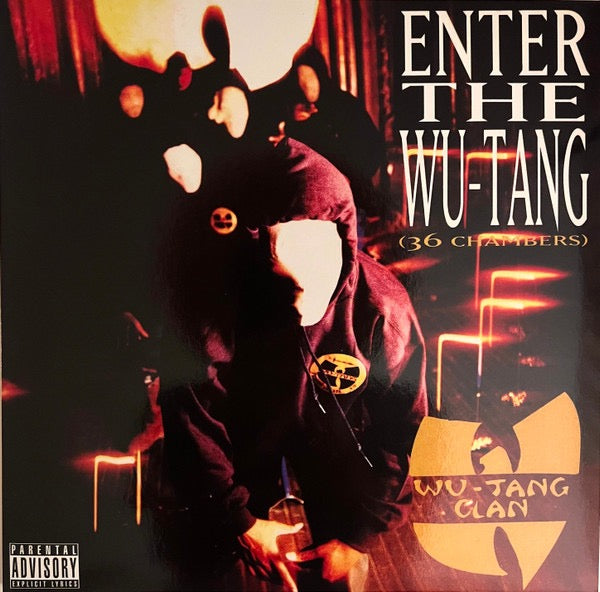 Image of Front Cover of LP - EX/EX - WU-TANG CLAN, Enter The Wu-Tang (36 Chambers) (RCA; 19075883381, Europe 2023 Reissue, Yellow Vinyl), Opened Instore, Still In Stickered Shrinkwrap,  - 3246123S