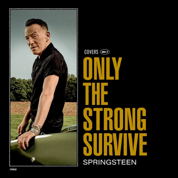 Image of Front Cover of 1424034E: 2xLP - BRUCE SPRINGSTEEN, Only The Strong Survive (Sony; 19658745361, UK 2022, Gatefold, 2 Inners & Booket, Side A and C lacquer cut by Joe Nino-Hernes (JN-H in runouts) and side B by Chris Bellman (CB in runout).)   VG+/VG+