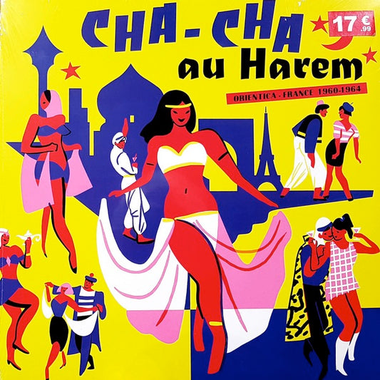 Image of Front Cover of 3814236C: LP - VARIOUS, Cha-Cha Au Harem Orientica - France 1960-1964 (Born Bad Records; BB136, France 2020)   NEW/NEW