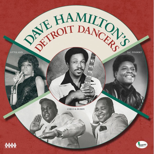 Image of Front Cover of 1414124C: LP - VARIOUS, Dave Hamilton's Detroit Dancers (Kent Dance; Kent 502, UK & Europe 2015)   NEW/NEW