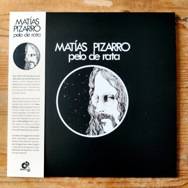 Image of Front Cover of 1454075S: LP - MATIAS PIZARRO, Pelo De Rata (Altercat Records; ALT018, Germany 2022 Reissue, Booklet)   NEW/NEW