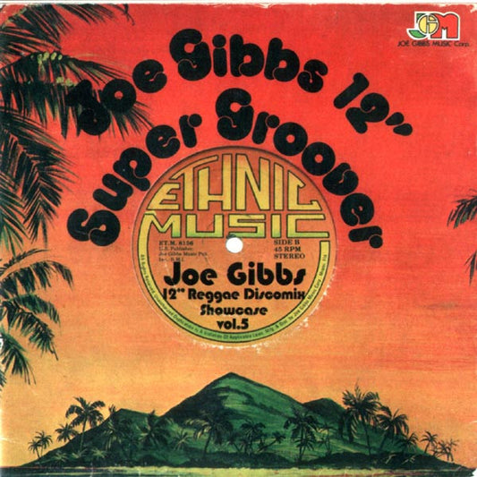 Image of Front Cover of 1454062S: CD - JOE GIBBS, 12" Reggae Discomix Showcase Vol.5 (17 North Parade; VP 4169, UK, Europe & US 2010) Opened from sealed.  EX/EX