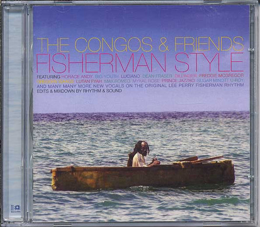 Image of Front Cover of 1454074S: 2xCD - THE CONGOS & FRIENDS, Fisherman Style (Blood & Fire; BAFCD 050, UK 2006)   EX/VG+