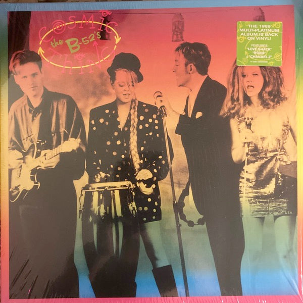 Image of Front Cover of 1554450S: LP - THE B-52'S, Cosmic Thing (Reprise Records; R1 25854, USA & Europe 2020 Reissue, Inner)   NEW/NEW