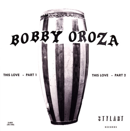Image of Front Cover of 4615691C: 7" - BOBBY OROZA, This Love (Stylart Records; S-002, Finland 2016, Picture Sleeve)   VG+/G