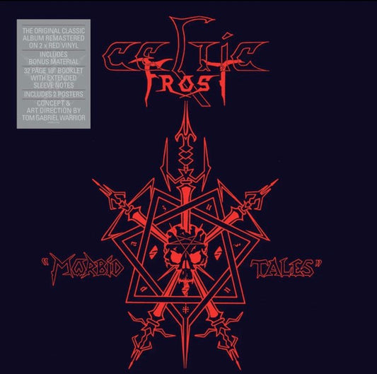 Image of Front Cover of 1434149E: LP - CELTIC FROST, Morbid Tales (Noise; NOISE2CLP010, Europe 2023 Reissue, Gatefold, 2 Inners & 2 Inserts & Booklet, Red Vinyl)   NEW/NEW