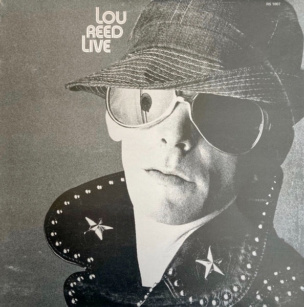 Image of Front Cover of LP - VG+/VG+ - LOU REED, Lou Reed Live (RCA Black & Silver; RS 1007, UK 1980s Reissue), ,  - 4026342E