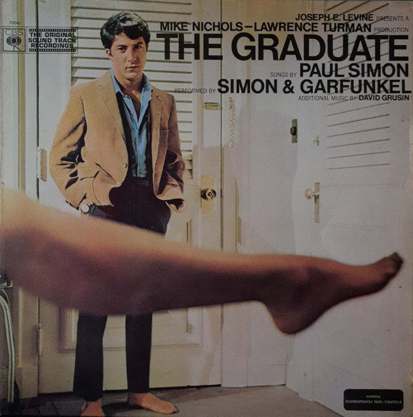 Image of Front Cover of LP - VG/G+ - SIMON AND GARFUNKEL, The Graduate (Original Sound Track Recordings) (CBS; 70042, UK 1968, Laminated Front Sleeve, Company Inner), ,  - 1746071S