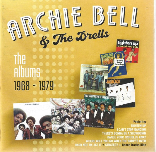 Image of Front Cover of 1414499C: 5xCD - ARCHIE BELL & THE DRELLS, The Albums 1968-1979 (Robinsongs; QROBIN5BX68, UK 2024, Box Set)   M/M