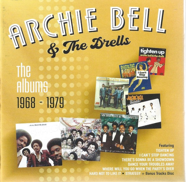 Image of Front Cover of 1414499C: 5xCD - ARCHIE BELL & THE DRELLS, The Albums 1968-1979 (Robinsongs; QROBIN5BX68, UK 2024, Box Set)   EX/M