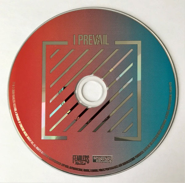 Image of Label Cover of 1414500C: CD - I PREVAIL, Post Traumatic (Fearless Records; FEAR01476, Czech Republic 2020, Card Sleeve)   VG/VG+