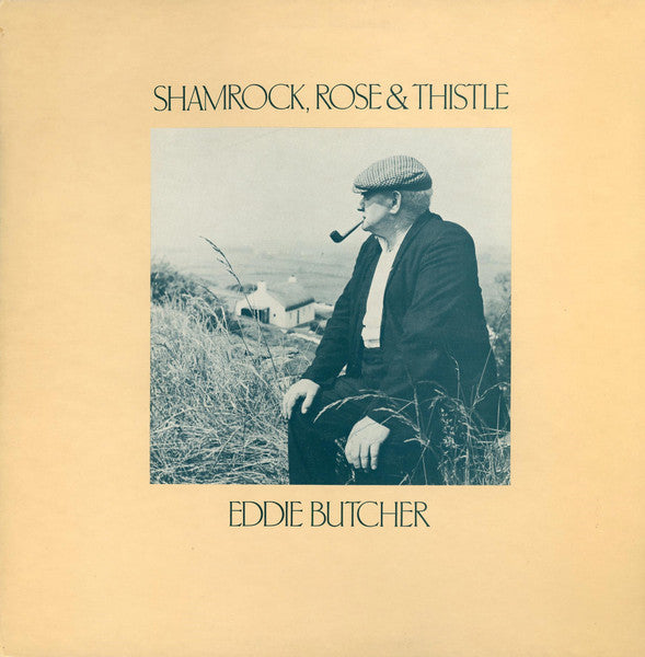 Image of Front Cover of 1424233E: LP - EDDIE BUTCHER, Shamrock, Rose & Thistle (Leader; LED 2070, UK 1976, Gatefold) Light marks only.  VG+/VG