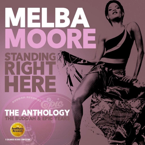 Image of Front Cover of 2xCD - EX/EX - MELBA MOORE, Standing Right Here (The Anthology: The Buddah & Epic Years) (SoulMusic Records; SMCR 5144D, UK 2016, Jewel Case, Booklet), ,  - 4236242E