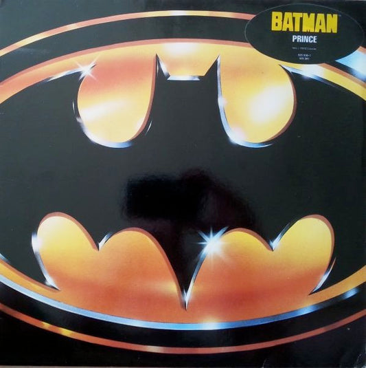 Image of Front Cover of 1825396S: LP - PRINCE, Batman (Motion Picture Soundtrack) (Warner Bros. Records; 925936-1, UK & Europe 1989, Inner) Tear On Corner Of Sleeve  VG/VG+