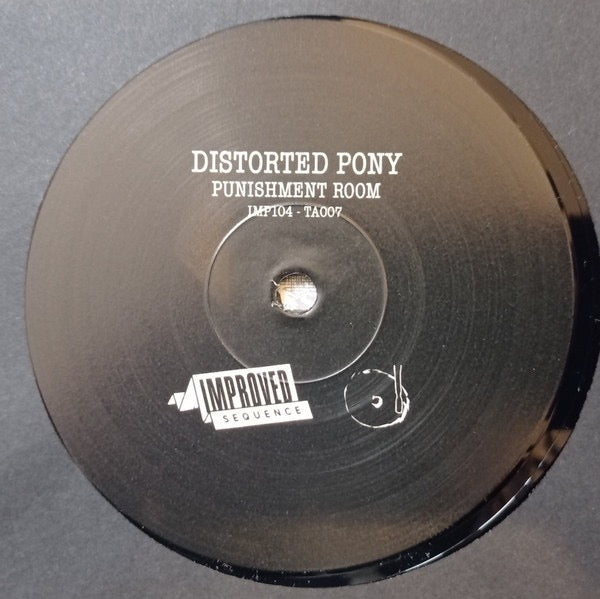 Image of Label Cover of 1414578C: LP - DISTORTED PONY, Punishment Room (Improved Sequence Records; IMP104, Europe 2023 Reissue, Insert) Still In Shrinkwrap  EX/VG+